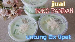 RESEP BUKO PANDAN EKONOMIS UNTUK JUALAN, UNTUNG 2X LIPAT ..!!