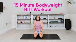 NEW!! 15 Minute Bodyweight HIIT Workout | Joe Wicks Workouts