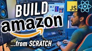 Let's Build a Full-Stack AMAZON Clone with REACT JS for Beginners (Full E-Comm Store in 8 Hrs) 2021