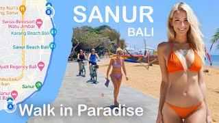 Step into Paradise: Sanur Seafront Walk in Bali from South to North