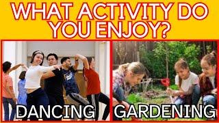 Discover Your Perfect Pastime || Free Time Activities Quiz || Hobby