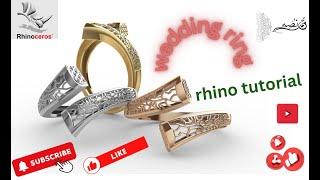 how to make a turkish wedding ring  #rhinotutorial  #jewelrycaddesign  #rhino3d