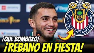 ¡FICHAJE BOMBA! LUIS CHÁVEZ firma con el REBAÑO SAGRADO | ultimas noticias del chivas hoy