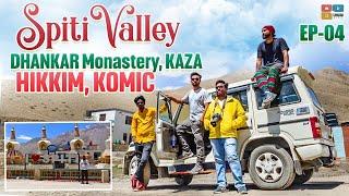 Spiti Valley Trip | Kaza, Hikkim, Komic, Dhankar Monastery | EP04, Spiti Valley | dtravelstories