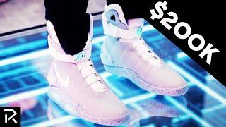 Super Rare Futuristic Nike Self-Lacing Shoes Cost $200k #shorts