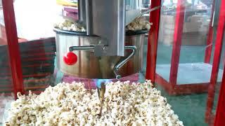 FLAMEMAX GAS POPCORN MACHINE OPERATION VIDEO