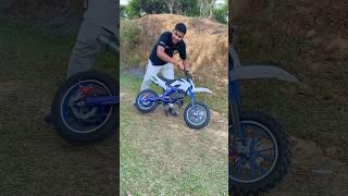 Aaj Mini dirt bike chalalya  #dirtbike