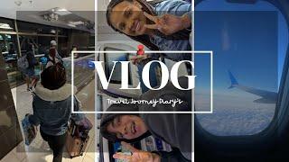 TRAVEL WITH ME TO COSTA RICA ️ (6am flight, airport haul, current read & more!) | Airport Vlog 2023