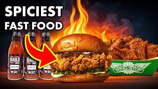 Ranking EVERY Fast Food Spicy Item in America!