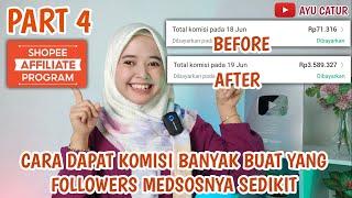 PART 4 ️CARA DAPAT KOMISI BANYAK BUAT YANG FOLLOWERS DI MEDSOSNYA SEDIKIT