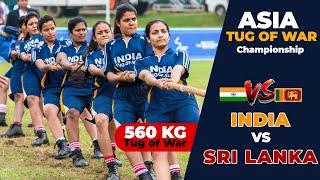 South Asian Sapphire Showdown Sri Lanka vs India Ladies 560kg Tug of War Championship