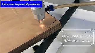 150W 18mm birch plywood laser cutting machine