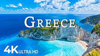 Greece 4K UHD - Scenic Relaxation Film With Calming Music - 4K Video Ultra HD