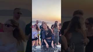 Amazing sunset in bodrum  my new unrelease track  #techno #technolovers #festival