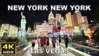 [4K HDR] New York New York Las Vegas Walking Tour | June 2024 | Las Vegas Strip