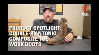 Product Spotlight: Double-H #DH6134 Antonio Composite Toe Work Boots