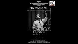 K S Vishnudev Carnatic Vocal Concert in New York