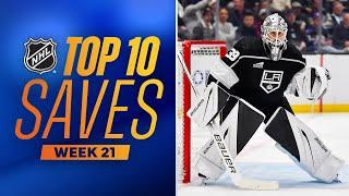 Top 10 Saves from Week 21 (2023-24 NHL Season)