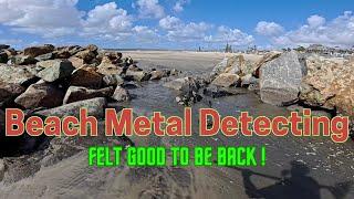 Beach Metal Detecting Felt Good To Be back !