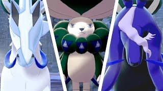 Pokémon Sword & Shield: Crown Tundra - Calyrex Boss Fight (All Forms)