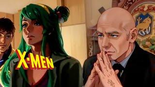 X-Men Anime - Origin of Professor Xavier as a Japanese Anime