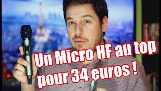 Un Micro HF de qualité pour camera pour 34 euros ( Excelvan K18V )