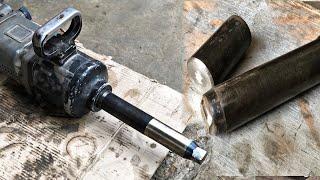 How to Repair Broken Tyre Bolt Machine Square with Very Interesting way / pk process