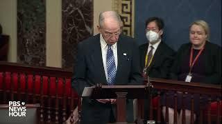 WATCH: Sen. Chuck Grassley full statement in Senate confirmation vote on Ketanji Brown Jackson