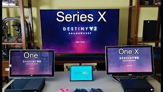 How FAST does Destiny 2 load on Xbox SERIES X compared to One & 1X??