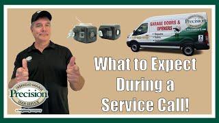 Garage Door Service Call - What to Expect