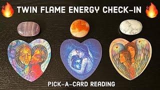 ️‍️Twin Flame Energy Check-In Reading️Pick-A-Card Love Reading️