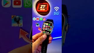 4G Android Smart Watch S9 Lite ULTRA || 4G Sim Card Watch Pubg, Youtube|| S9 Ultra️#shorts