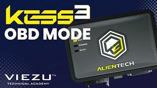 How to use the Alientech KESS3 in OBD Mode - KESS 3 Training
