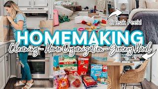 2022 Homemaking: Cleaning Motivation, Home Organization, Grocery Haul | Loving Life as Megan