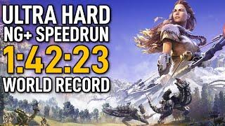 Horizon Zero Dawn NG+ Ultra Hard Speedrun in 1:42:23 - Former World Record
