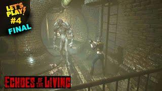 Echoes of the Living   Walkthrough #4 Final Boss Fight  PC Steam (Free Demo) Horror game 2023