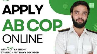 How to apply for AB COP online?