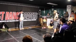 BEST 8 안주형 VS 박진상  | 1VS1 FREESTYLE BATTLE VOL.1 | BATTLE VIDEO | 2013.05.04@JUST DANCE
