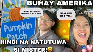 BUHAY AMERIKA: NASA GALAAN NA NAMAN KAMI NI MISTER! MY FIRST PUMPKIN PATCH IN US!