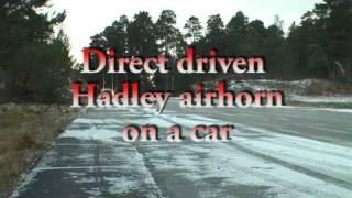 Direct driven airhorn