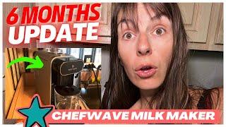 WHICH MILKS DON'T WORK! 6 MONTHS UPDATE on CHEFWAVE MILK MAKER (Review)