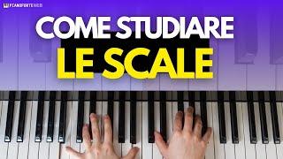 Come studiare le scale al Pianoforte per l'Improvvisazione 