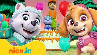 PAW Patrol Best Party Scenes! w/ Skye & Everest | 10 Minutes | Nick Jr.