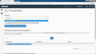 How to Create Email Forwarders in cPanel