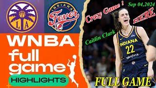 Los Angeles Sparks Vs Indiana Fever FULL GAME Today Sep 4,2024 |WNBA 2024 Season | Caitlin Clark.