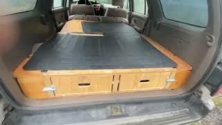 3rd Gen Toyota 4runner Sleeping Platform & Storage Build