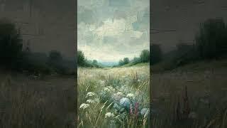 Зелёный склон (картина #559) \ Художник: Нормов