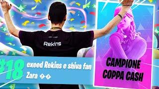 SIAMO ARRIVATI 18 esimi e ABBIAMO VINTO 750$ alla COPPA CASH CAMPIONE - FORTNITE [RECAP]