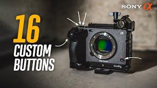 How to setup Sony FX3's Custom Button Layout