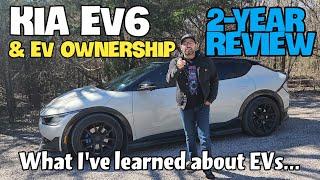 KIA EV6 - 2 YEARS LATER + EV OWNERSHIP REVIEW: Electric isn't perfect, but I kinda get it